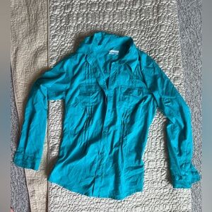 ☀️ Columbia Omni-shade UPF Button Blouse ☀️